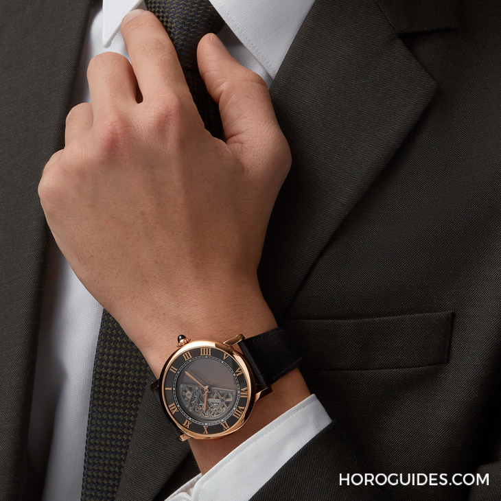 CARTIER - ROTONDE DE CARTIER - WHRO0089 - 出神入化的時間幻術,Cartier Masse Mysterieuse腕錶