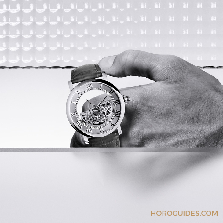 CARTIER - ROTONDE DE CARTIER - WHRO0089 - 出神入化的時間幻術,Cartier Masse Mysterieuse腕錶