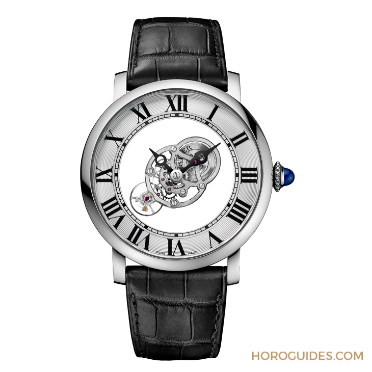 CARTIER - ROTONDE DE CARTIER - WHRO0089 - 出神入化的時間幻術,Cartier Masse Mysterieuse腕錶