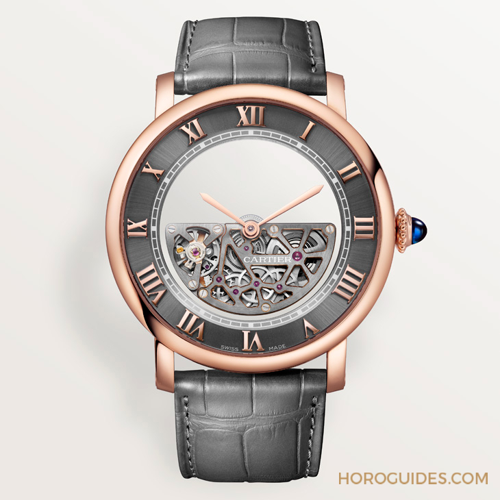 CARTIER - ROTONDE DE CARTIER - WHRO0089 - 出神入化的時間幻術,Cartier Masse Mysterieuse腕錶