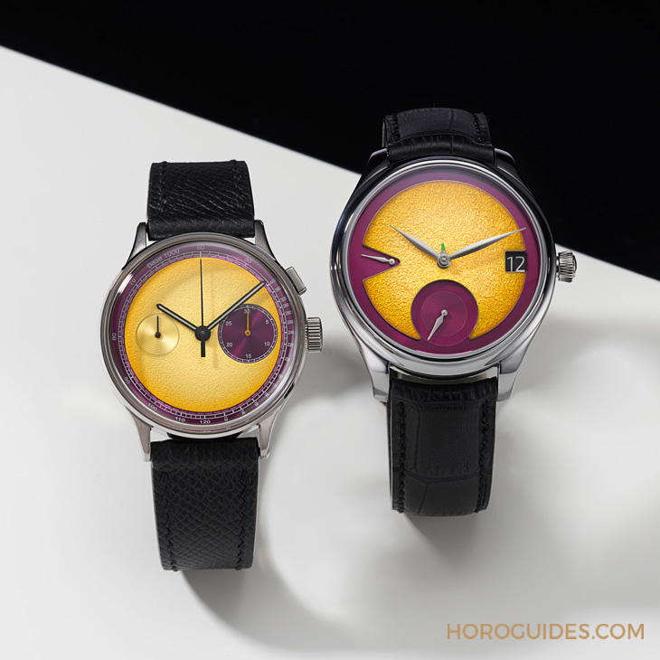 H. MOSER & CIE - ENDEAVOUR - 1800-1200 - 當有趣的靈魂,遇到有趣的靈魂,不如來一對以百香果為靈感的錶|H. Moser & Cie. X Studio Underd0g百香果限量套組