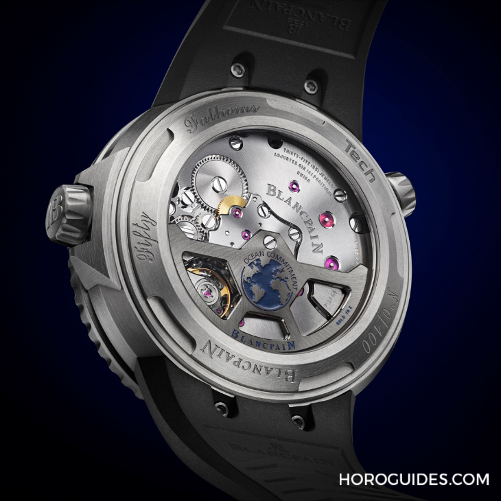 BLANCPAIN - FIFTY FATHOMS - 5029A-12B30-64A - 睽違七年!Blancpain五十噚心繫海洋計畫限量錶第四代採最新「Tech」系列設計現身