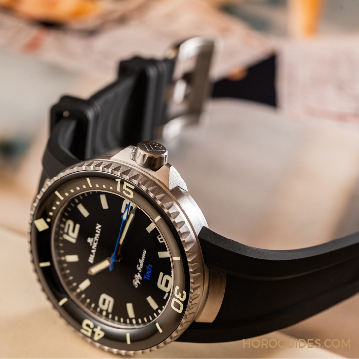 BLANCPAIN - FIFTY FATHOMS - 5029A-12B30-64A - 睽違七年!Blancpain五十噚心繫海洋計畫限量錶第四代採最新「Tech」系列設計現身