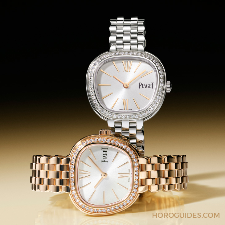 PIAGET - BLACK TIE - G0A50237 - 結合大膽輪廓與金質光影的復古魅力|PIAGET Polo 79腕錶白金版現身、梯形錶殼Sixtie腕錶初亮相