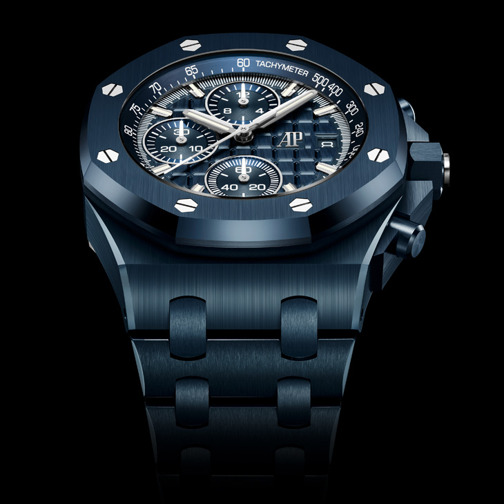 AUDEMARS PIGUET - ROYAL OAK - 26674SG.OO.1320SG.01 - 全新自動上鍊萬年曆機芯7138、「雲夜藍50」陶瓷新色,Audemars Piguet愛彼150年週年話題新作強勢連發