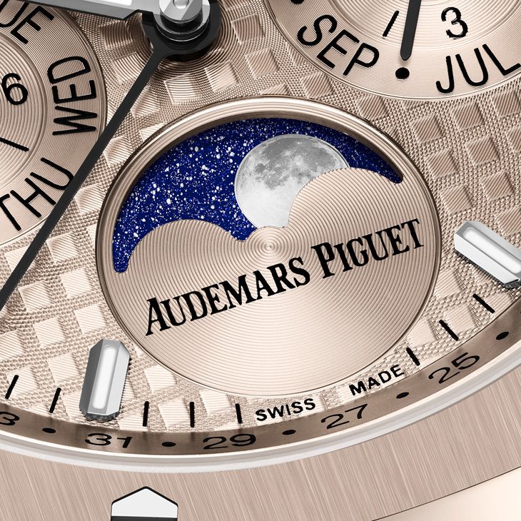 AUDEMARS PIGUET - ROYAL OAK - 26674SG.OO.1320SG.01 - 全新自動上鍊萬年曆機芯7138、「雲夜藍50」陶瓷新色,Audemars Piguet愛彼150年週年話題新作強勢連發