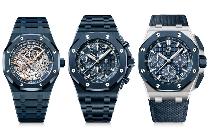 AUDEMARS PIGUET - ROYAL OAK - 26674SG.OO.1320SG.01 - 全新自動上鍊萬年曆機芯7138、「雲夜藍50」陶瓷新色,Audemars Piguet愛彼150年週年話題新作強勢連發