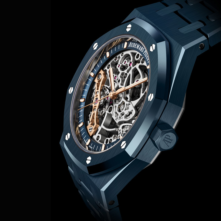 AUDEMARS PIGUET - ROYAL OAK - 26674SG.OO.1320SG.01 - 全新自動上鍊萬年曆機芯7138、「雲夜藍50」陶瓷新色,Audemars Piguet愛彼150年週年話題新作強勢連發