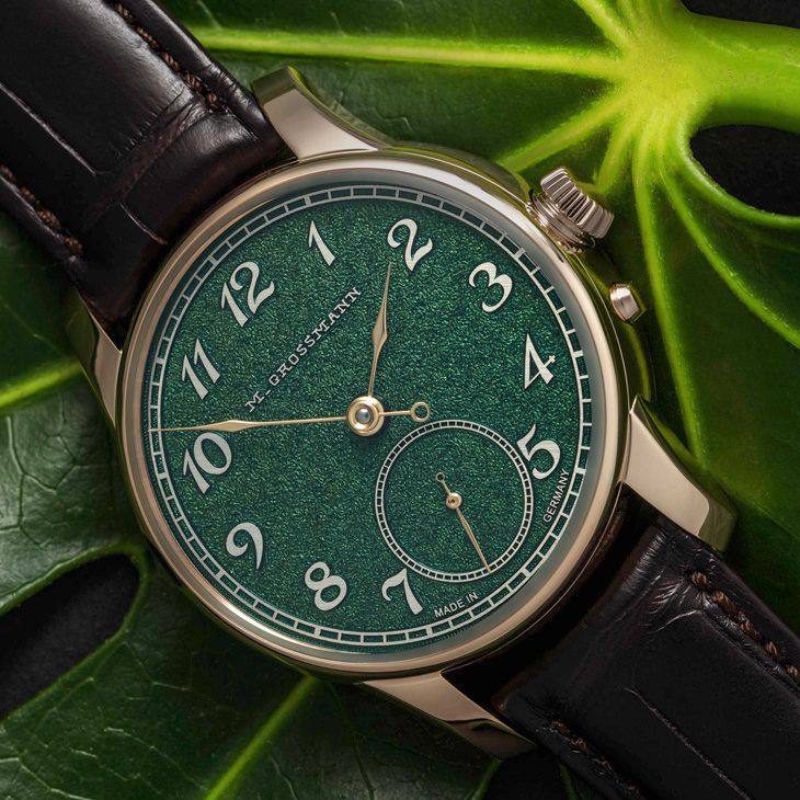 MORITZ GROSSMANN - BENU - MG-003864 - 令人心動的靜謐森林綠,Moritz Grossmann REMBLAGE Green腕錶