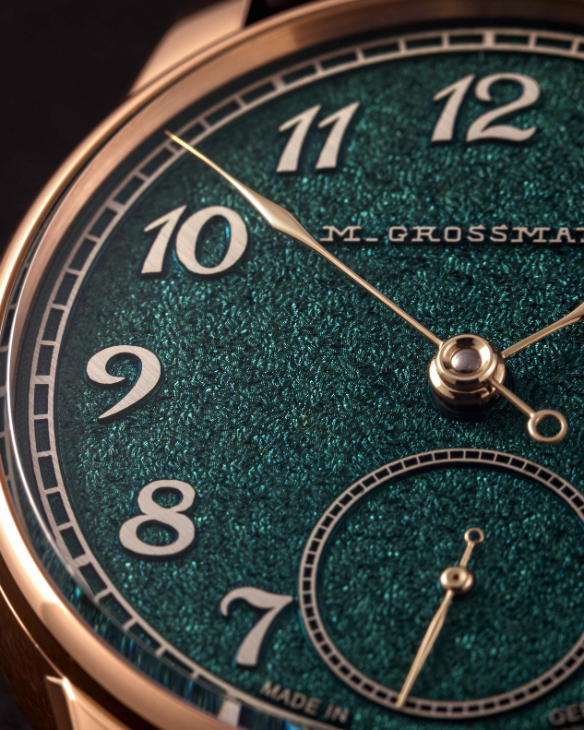 MORITZ GROSSMANN - BENU - MG-003864 - 令人心動的靜謐森林綠,Moritz Grossmann REMBLAGE Green腕錶