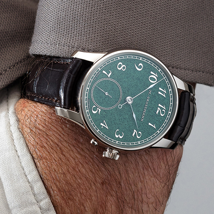 MORITZ GROSSMANN - BENU - MG-003864 - 令人心動的靜謐森林綠,Moritz Grossmann REMBLAGE Green腕錶