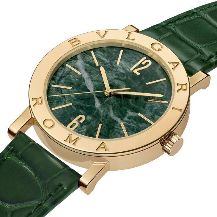 BVLGARI - BVLGARI∙BVLGARI - 104112 - BVLGARI首度以天然大理石錶盤入作|BVLGARI BVLGARI系列50周年紀念腕錶