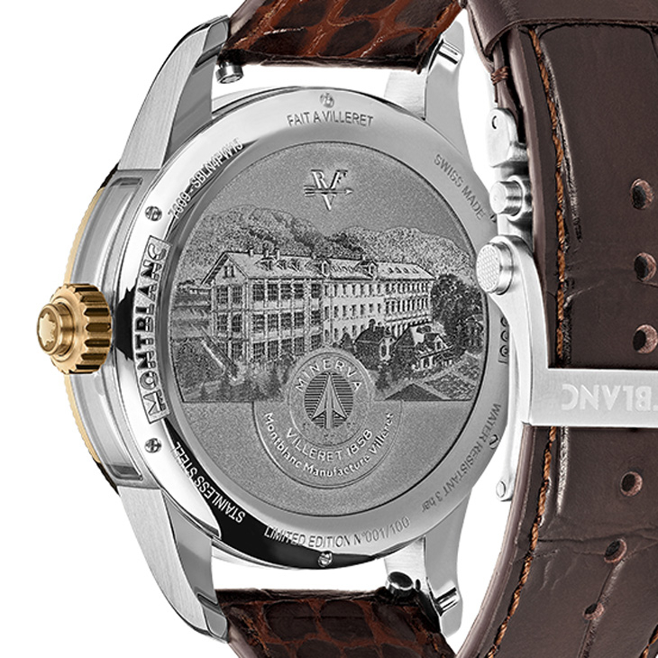 MONTBLANC - 1858 - 134281 - 以盡賞機芯為首務,MONTBLANC 1858系列Unveiled Minerva計時腕錶限量版100