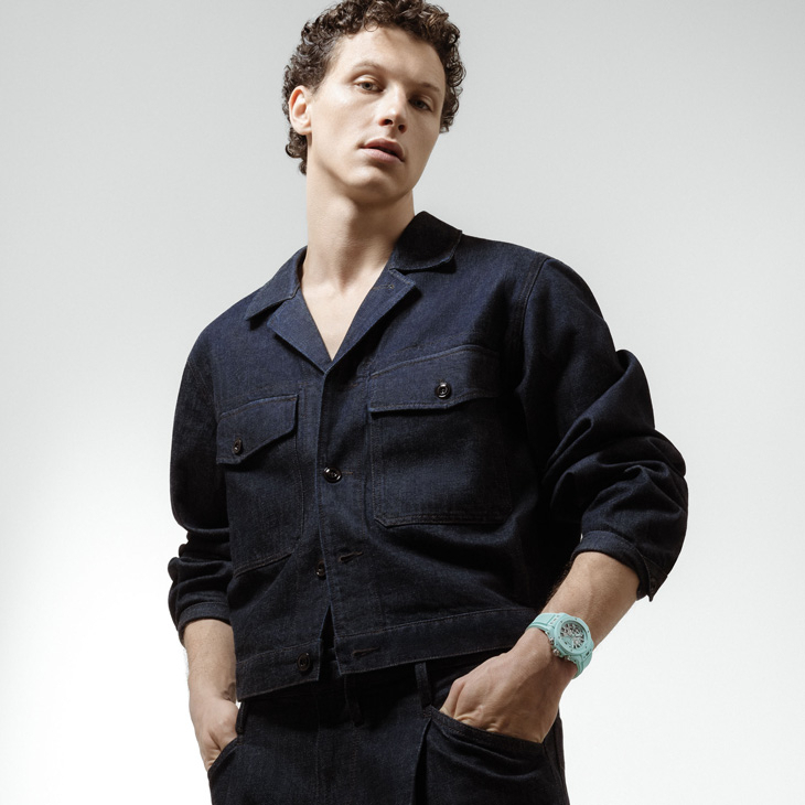 HUBLOT - BIG BANG - 441.GS.5221.RX - Hublot打造夏日最潮涼感腕錶|Big Bang薄荷綠陶瓷系列腕錶