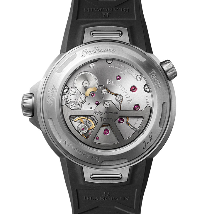 BLANCPAIN - FIFTY FATHOMS - 5029-12B30-94A - 寶珀全新錶帶快拆系統,五十噚Tech-nicolors腕錶率先採用