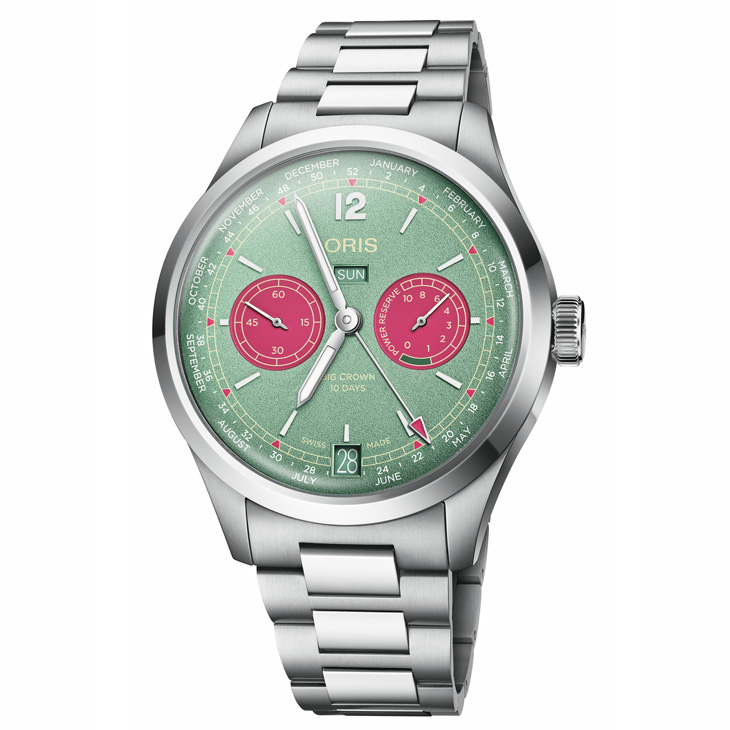 ORIS - PROPILOT - 01 793 7775 8724-Set - Oris〈2025日內瓦錶展〉新作:ProPilot Altimeter “Mission Control”限量腕錶科幻風加持、Calibre 113首度加入Big Crown錶系