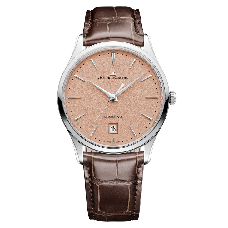 JAEGER-LECOULTRE - MASTER ULTRA THIN - 積家超薄大師系列腕錶推出全新銅色粒紋錶盤版本