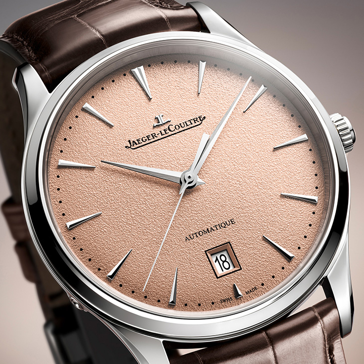 JAEGER-LECOULTRE - MASTER ULTRA THIN - 積家超薄大師系列腕錶推出全新銅色粒紋錶盤版本