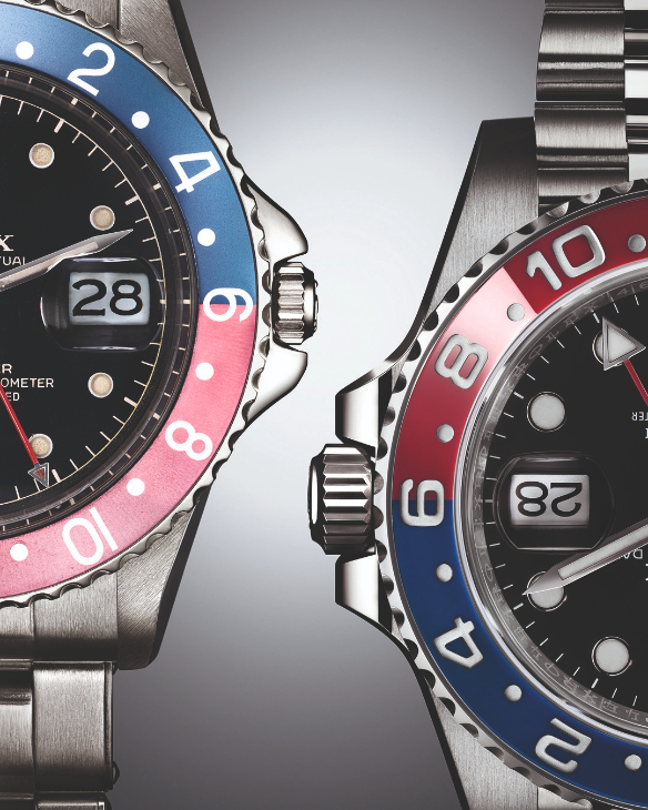 ROLEX - GMT-MASTER II - 雙時區經典,雙色美學|勞力士GMT-Master「穿越時區」展覽