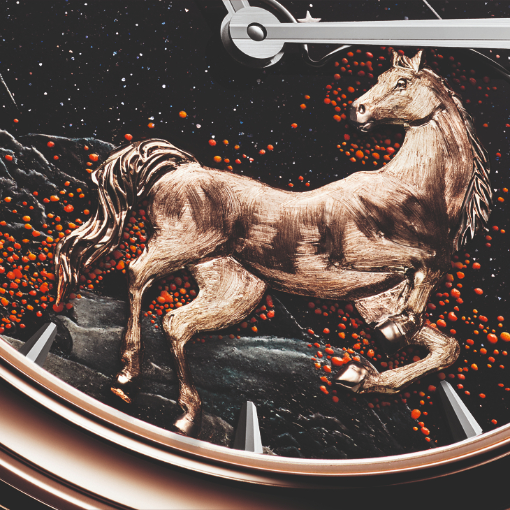 ARNOLD & Son - PERPETUAL MOON - 1GLBR.Z11A.C1293A - 火馬奔騰｜Arnold & Son Perpetual Moon馬年限量腕錶