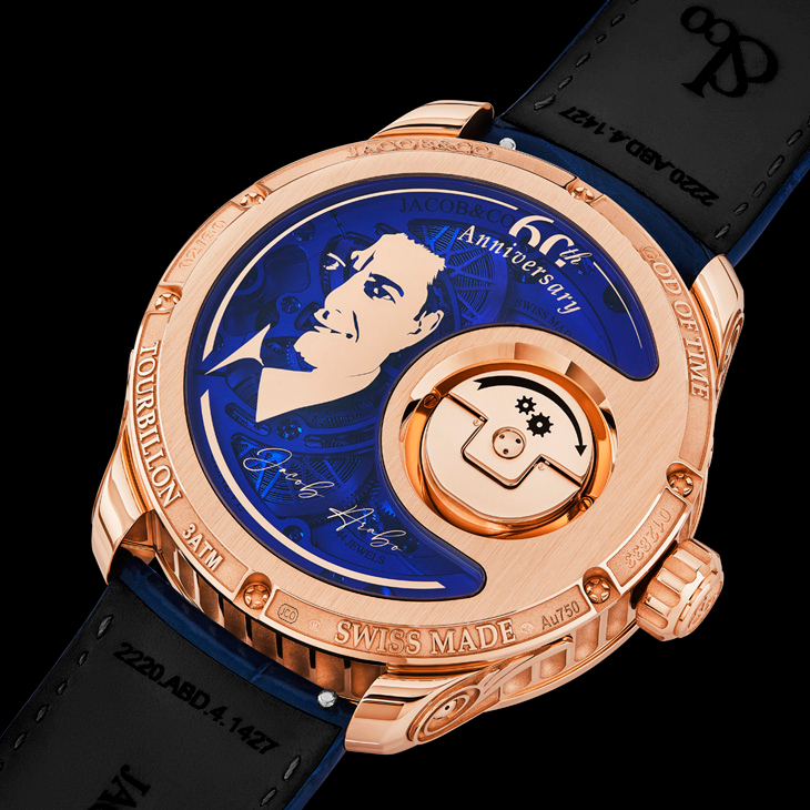 JACOB & CO. - GRAND COMPLICATION MASTERPIECES - JA060.40.AA.AA.A - 4秒一圈！史上最快陀飛輪｜Jacob & Co.「God of Time」腕錶