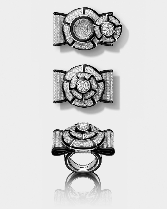 CHANEL - J12 - （J12 鑽石陀飛輪 Caliber 5） - 黑白對比，鑽石燦耀｜CHANEL高級製錶2026新作關鍵解析