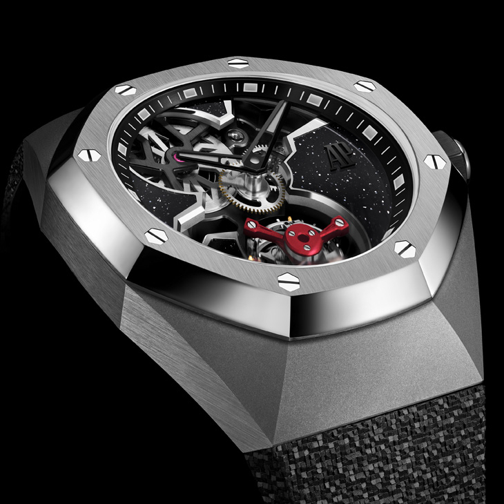 AUDEMARS PIGUET - ROYAL OAK CONCEPT - 26643TI.OO.D002CA.01 - 以潮流能量再探前衛製錶邊界:愛彼皇家橡樹概念系列飛行陀飛輪腕錶Yoon與Verbal聯名限量版