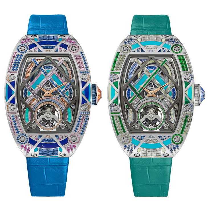 RICHARD MILLE - WOMEN - RM HJ-02 - 動態彩虹流光乍現，珠寶與機械的極致結合｜RICHARD MILLE RM HJ-02自動上鍊陀飛輪鏤空腕錶 