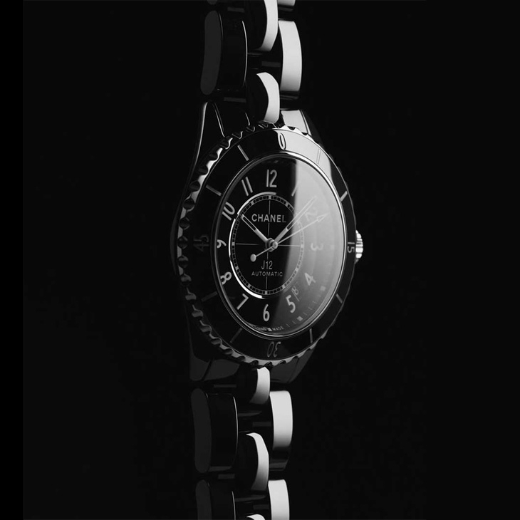 CHANEL - J12 - （J12 Caliber 12.1 38毫米腕錶） - J12的材質進化論：當材料學成為設計語言