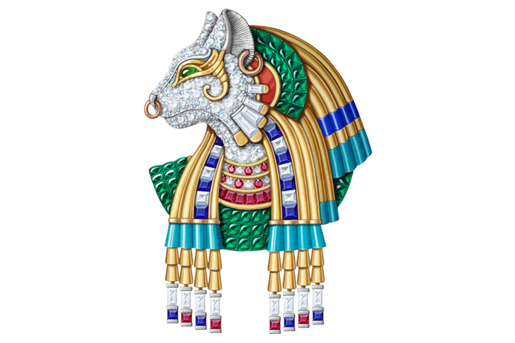 醉心古埃及|梵克雅寶Fascinating Egypt高級珠寶系列