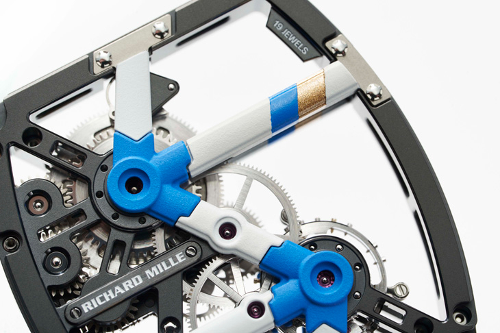 RICHARD MILLE - LIMITED EDITION - RM 64-01 - 自行車輕量工程轉化為微型機械結構｜Richard Mille RM 64-01 Colnago陀飛輪腕錶