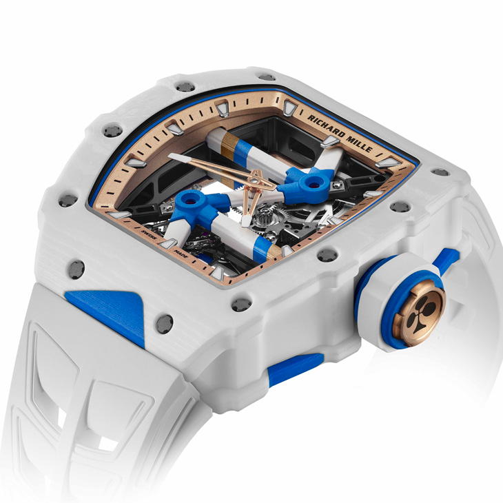 RICHARD MILLE - LIMITED EDITION - RM 64-01 - 自行車輕量工程轉化為微型機械結構｜Richard Mille RM 64-01 Colnago陀飛輪腕錶