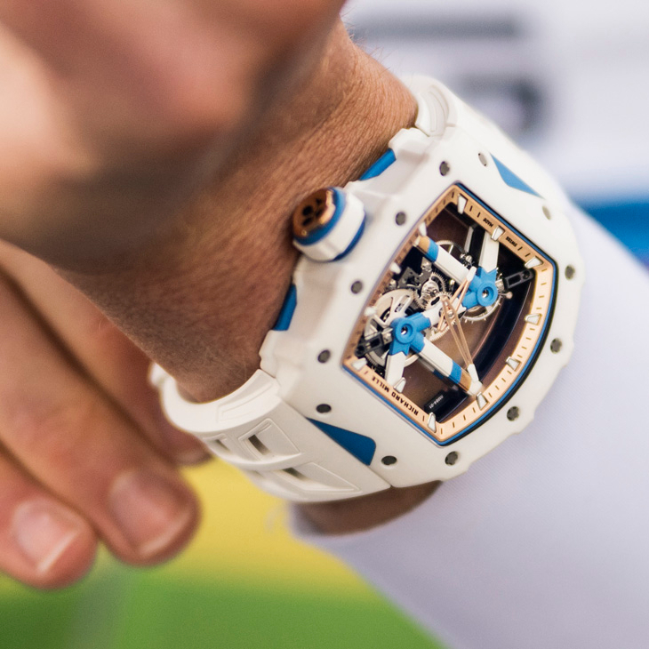 RICHARD MILLE - LIMITED EDITION - RM 64-01 - 自行車輕量工程轉化為微型機械結構｜Richard Mille RM 64-01 Colnago陀飛輪腕錶