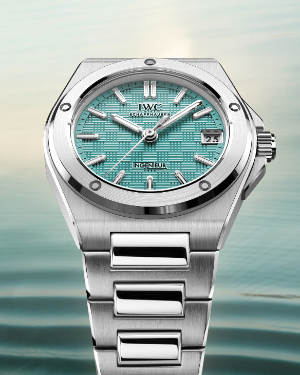 IWC - INGENIEUR - IW324902 - 捕捉夏日淺水光彩|全新「Pool」面盤,IWC Ingenieur工程師自動腕錶35