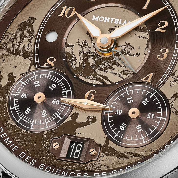 MONTBLANC - 重返書寫時間的起點|MONTBLANC Nicolas Rieussec計時腕錶限量版821