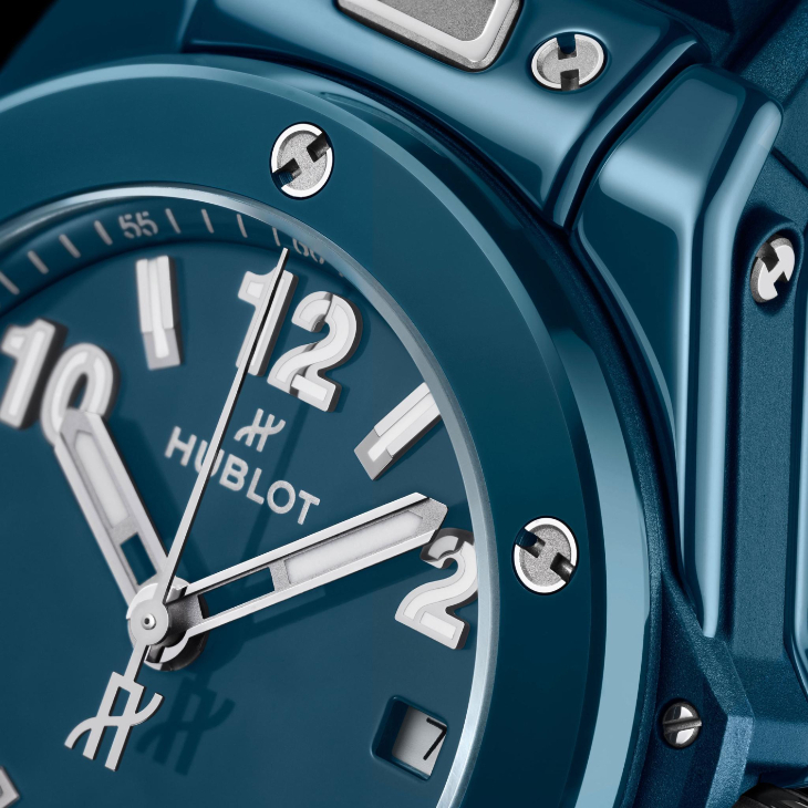 HUBLOT - BIG BANG - 485.ES.5171.RX - 石油藍、薄荷綠加入陣容!Hublot Big Bang 33毫米彩色陶瓷腕錶無鑲鑽版再添新色