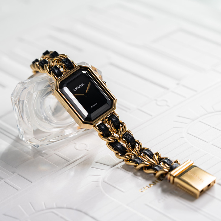 CHANEL - PREMIÈRE - (PREMIÈRE ICONIC CHAIN GOLDEN BROWN腕錶) - 自由的形狀|CHANEL Première