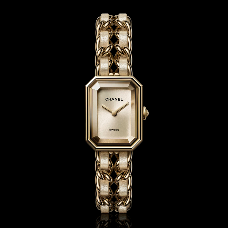 CHANEL - PREMIÈRE - (PREMIÈRE ICONIC CHAIN GOLDEN BROWN腕錶) - 自由的形狀|CHANEL Première