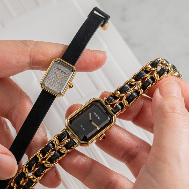 CHANEL - PREMIÈRE - (PREMIÈRE ICONIC CHAIN GOLDEN BROWN腕錶) - 自由的形狀|CHANEL Première