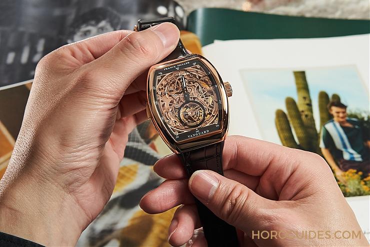 FRANCK MULLER - VANGUARD - V 50 T RM T SQT (NR) - 全方位感官饗宴 FRANCK MULLER Vanguard 三問鏤空陀飛輪腕錶
