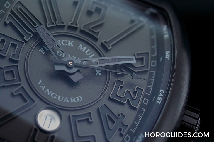 FRANCK MULLER - VANGUARD - V 45 SC DT - 硬派玩家才懂的全黑魅力|FRANCK MULLER Vanguard大三針日曆錶