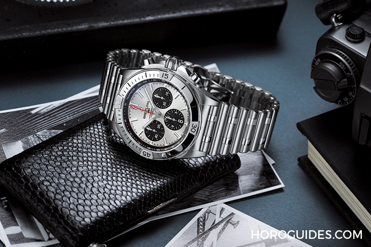 BREITLING - CHRONOMAT - AB01344A1C1A1 - 百年靈Chronomat新款三大重點，新鍊帶、新錶圈還有精彩新色！