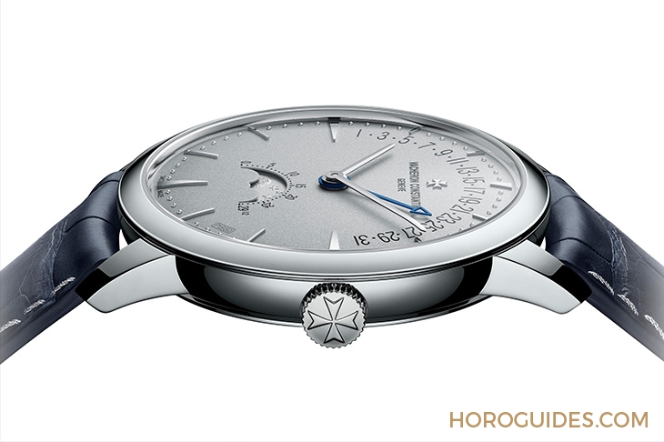 VACHERON CONSTANTIN - PATRIMONY - 4010U/000P-B545 - 鉑金珍藏系列再添新作|江詩丹頓Patrimony月相和逆跳日期腕錶