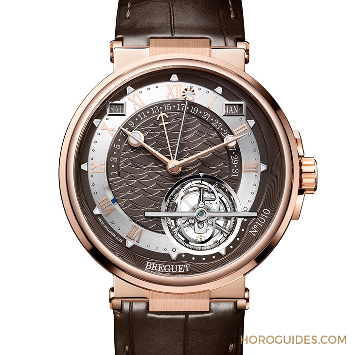BREGUET - MARINE - 5887BR/G2/9WV - 寶璣最複雜腕錶Marine 5887,玫瑰金暖男新色