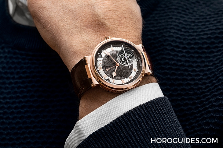 BREGUET - MARINE - 5887BR/G2/9WV - 寶璣最複雜腕錶Marine 5887,玫瑰金暖男新色