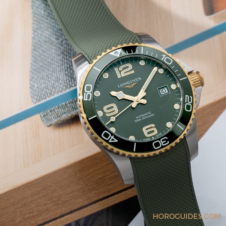 LONGINES - HYDRO CONQUEST - L3.781.3.78.7 - 秒變型男的三步驟:浪琴表深海征服者Two-tone雙色款