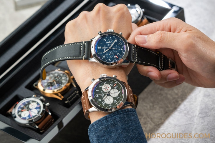 BREITLING - Classic AVI - AB04452A1L1X1 - 立志飛翔的魅力,百年靈就是知道|Super AVI航空計時碼錶戰機特別版
