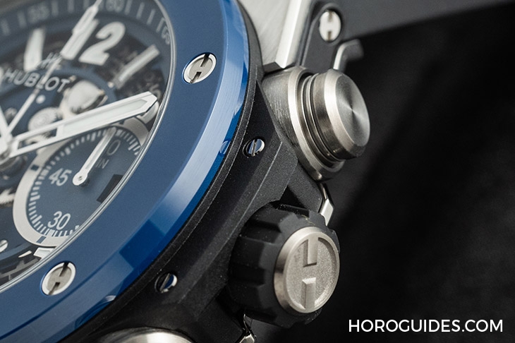 HUBLOT - BIG BANG - 441.NL.5171.RX - 新世代藍調混搭風，手腕上最有型的一款｜HUBLOT Big Bang Unico計時碼錶