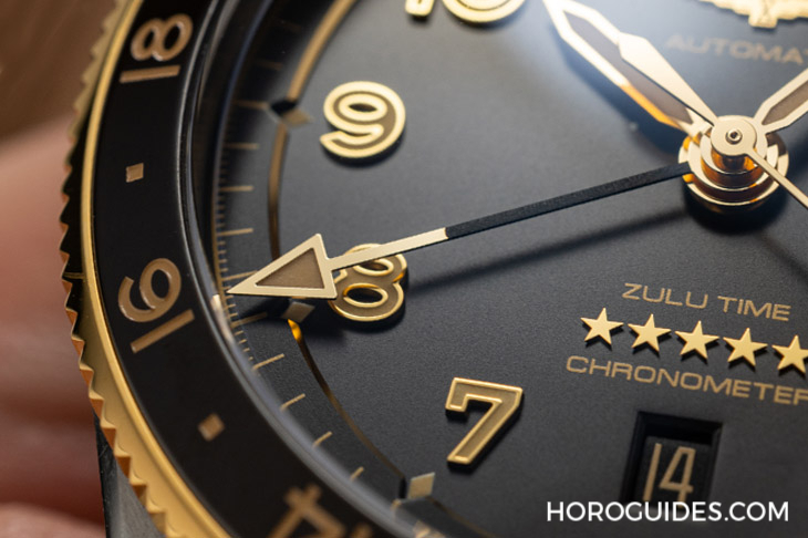 LONGINES - SPIRIT - L3.812.5.53.6 - 為此地與彼時,都鍍上Golden Hour:浪琴表Spirit Zulu Time,新增18K黃金細節
