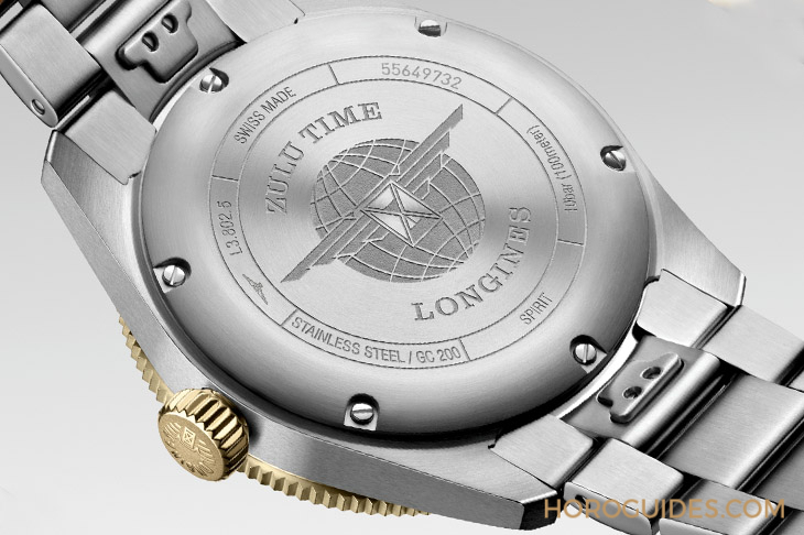 LONGINES - SPIRIT - L3.812.5.53.6 - 為此地與彼時,都鍍上Golden Hour:浪琴表Spirit Zulu Time,新增18K黃金細節